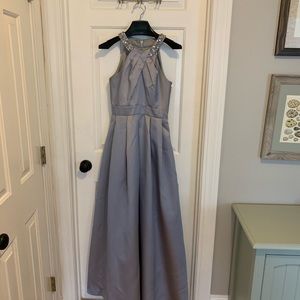 Eliza J Halter Beaded Gown - size 2 - New